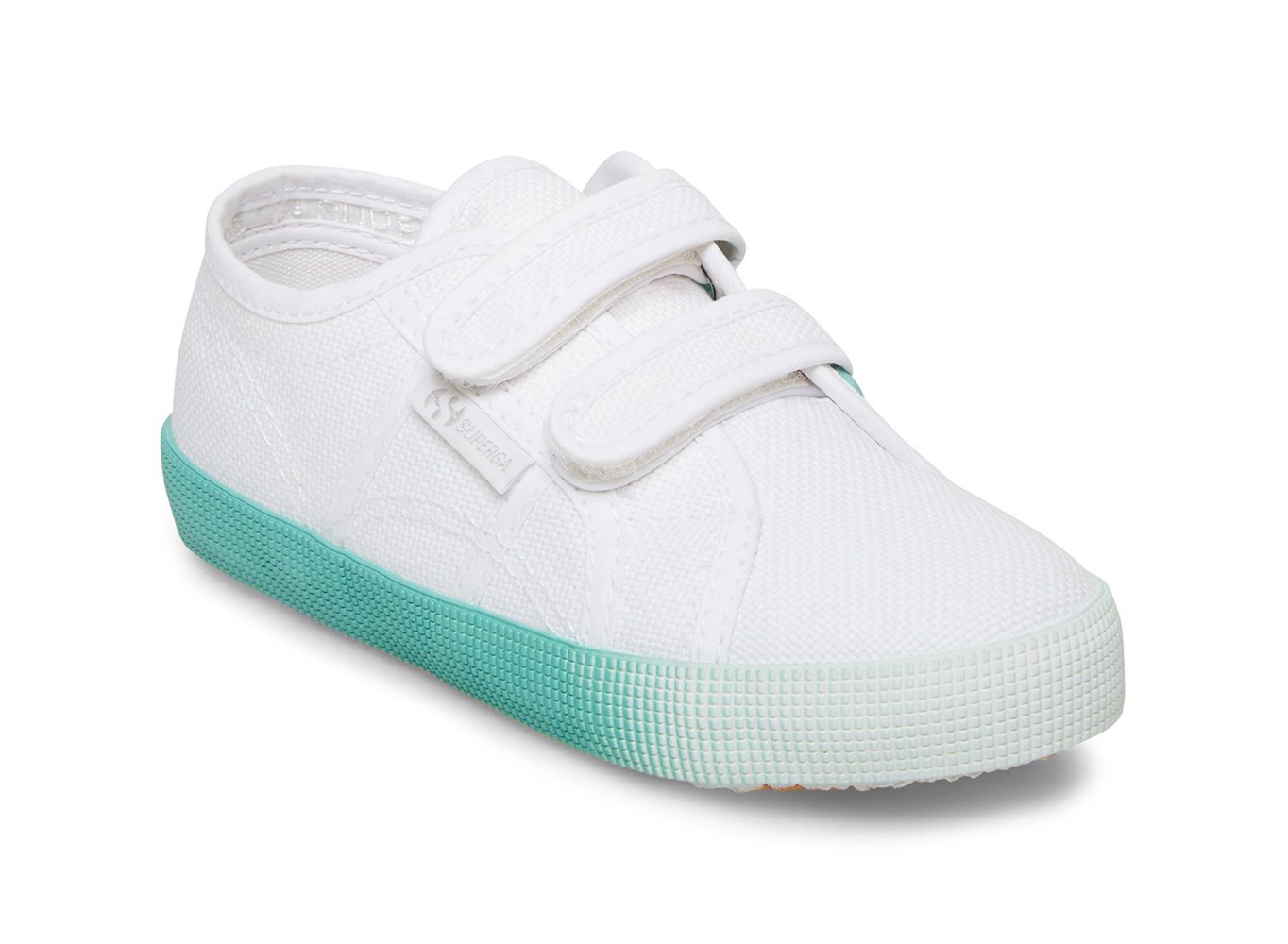 Tenis Infantil Branco - Superga 2750 Cotbumperstrapgradientj - FTSJQ-3957